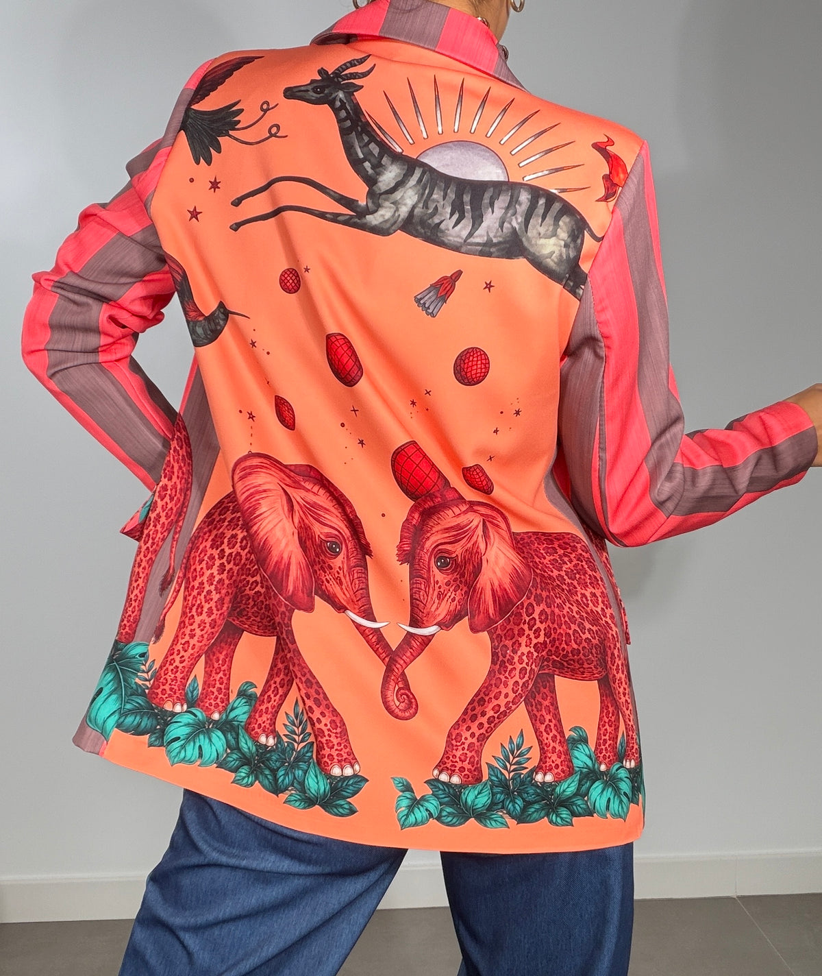 Chaqueta ESTAMPADO REDONDA