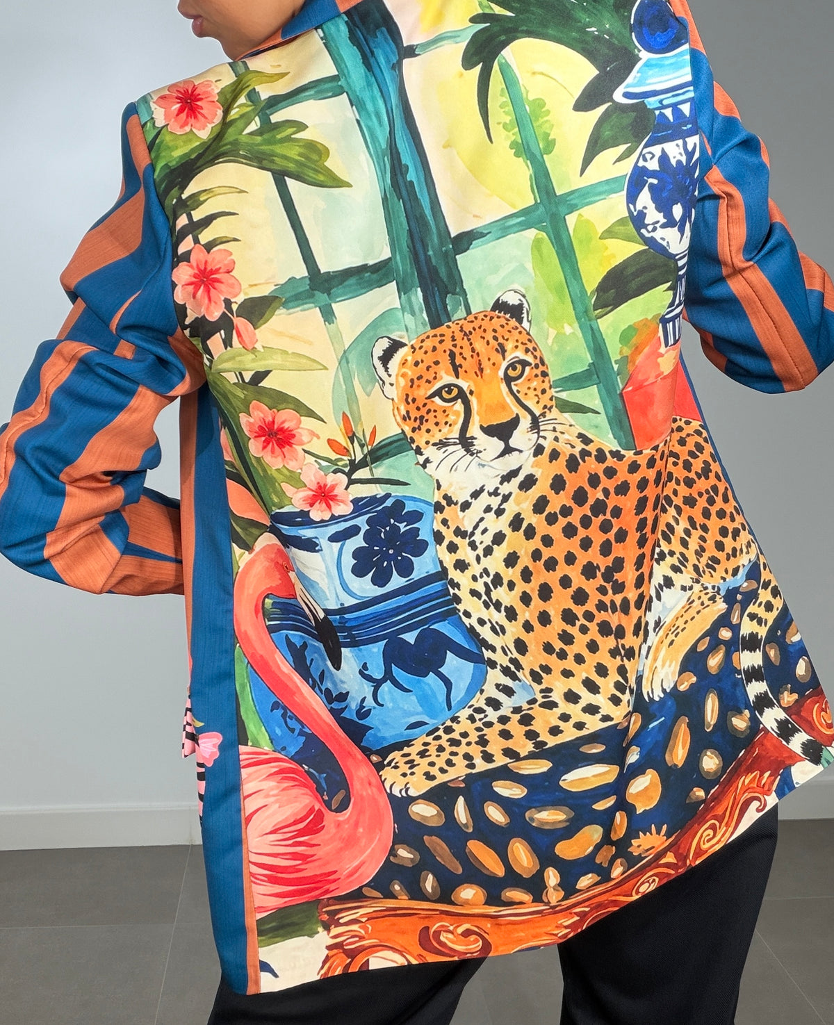 Chaqueta ESTAMPADA PICO