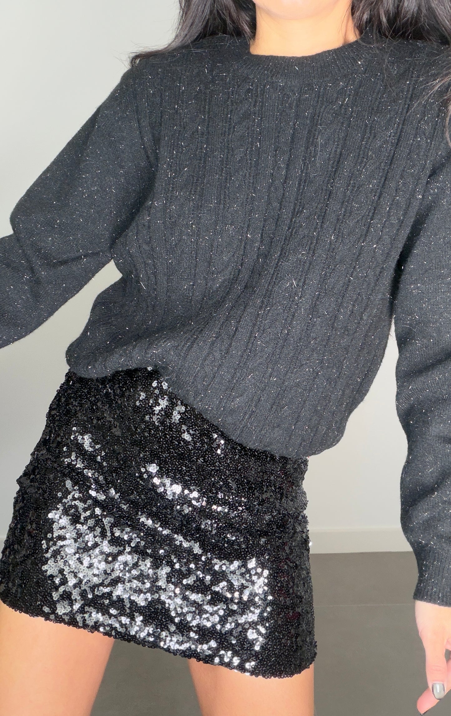 Falda MINI LENTEJUELAS