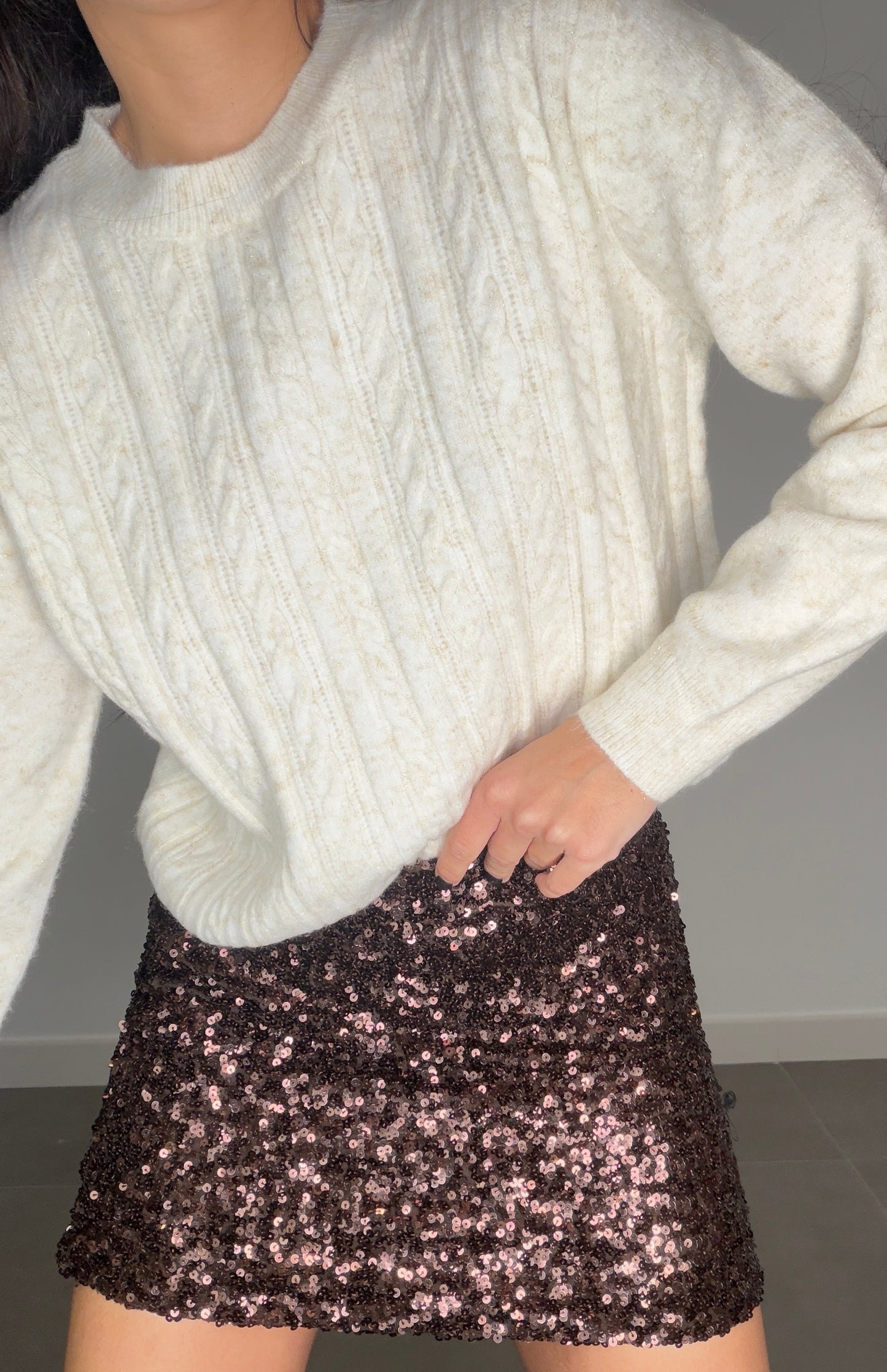 Falda MINI LENTEJUELAS