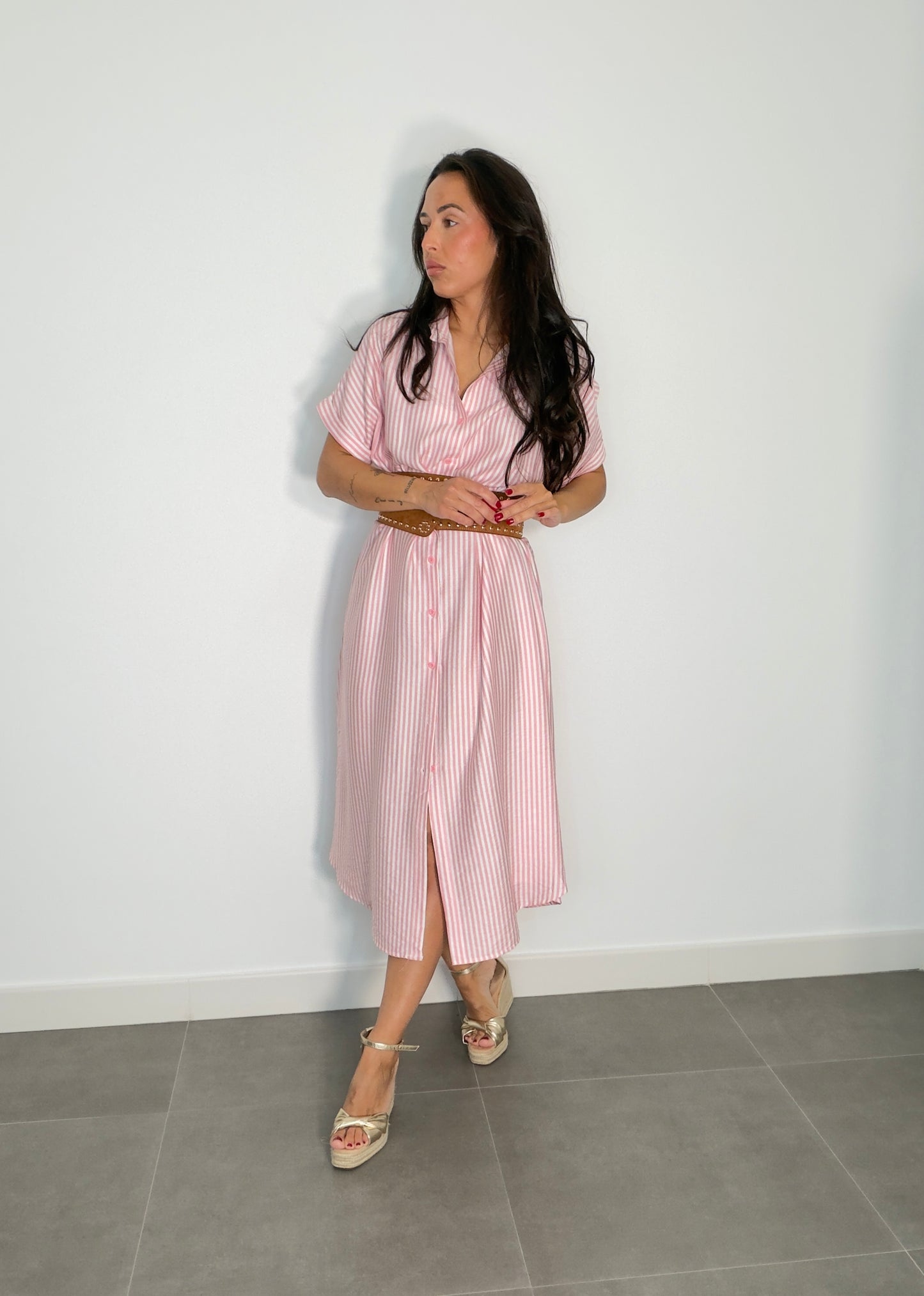 Vestido CAMISERO MIL RAYAS LOW COST