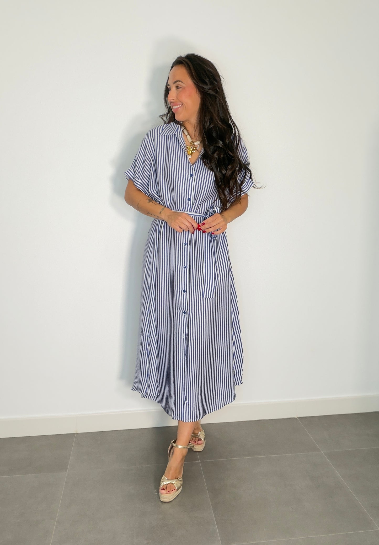 Vestido CAMISERO MIL RAYAS LOW COST