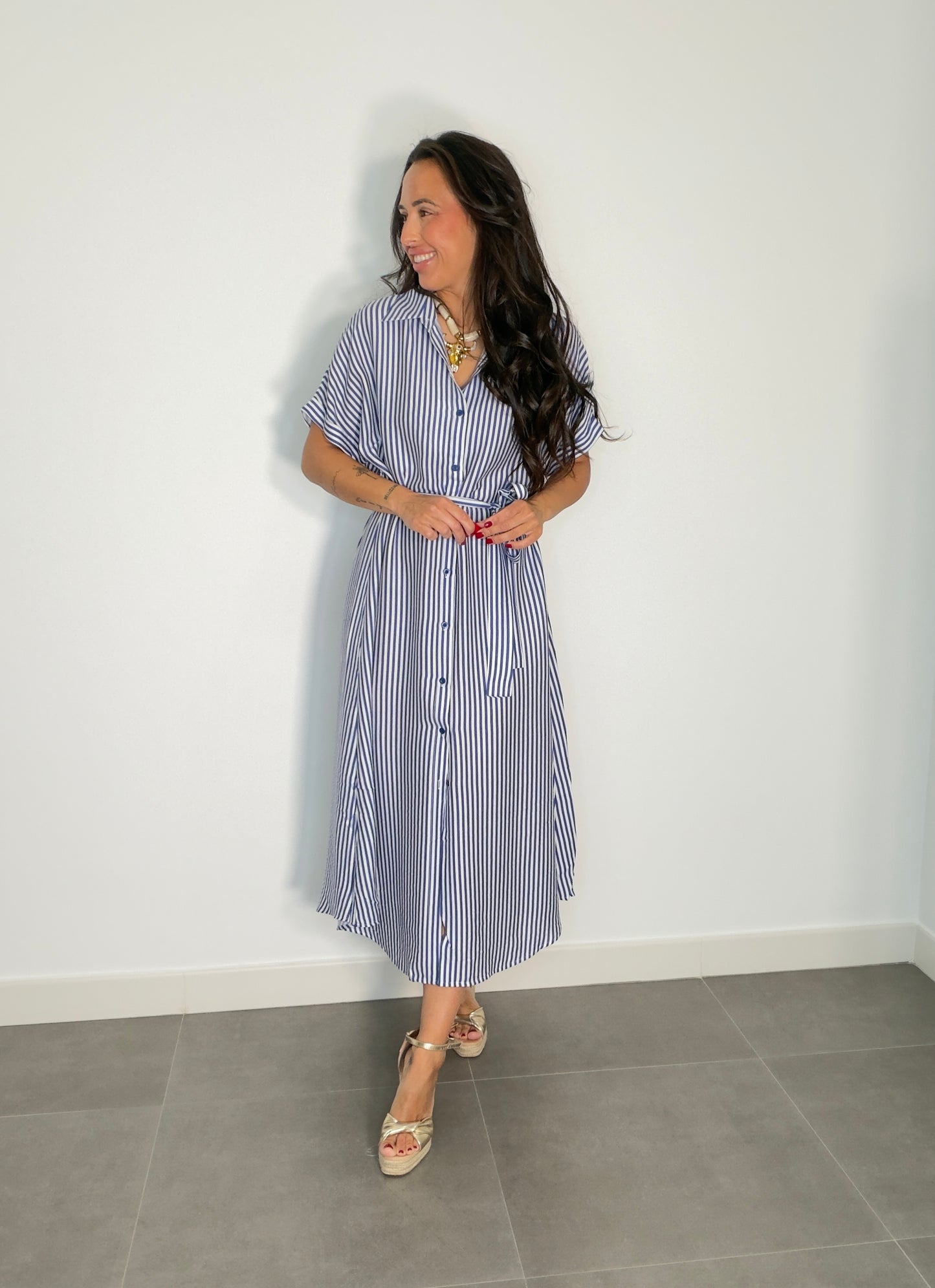 Vestido CAMISERO MIL RAYAS LOW COST